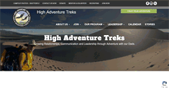 Desktop Screenshot of highadventuretreks.org